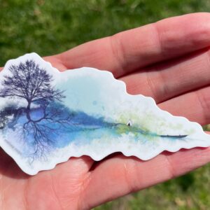 Melissa Moss Art – In the Moment – Sticker