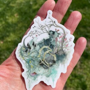 Melissa Moss Art – Sweet Dreams Are Made of This – Sticker