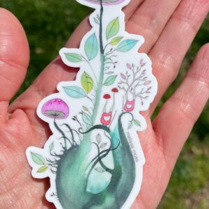 Melissa Moss Art – You’re Weird, I Love You – Sticker