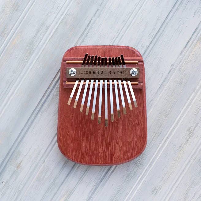 Mountain Mel-Purple Heart Thumb Piano: Acoustic