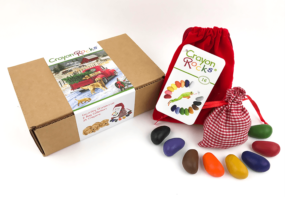 Crayon Rocks - Farm House Christmas Gift 2 bag combo -Sale