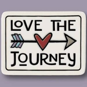 Macone Clay / Spooner Creek – 955 – Love the Journey Magnet