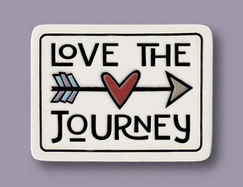 Macone Clay / Spooner Creek - 955 - Love the Journey Magnet