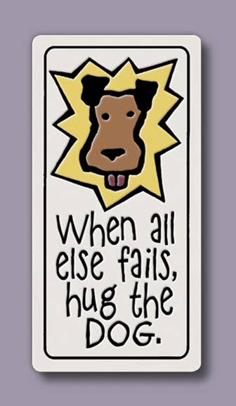 Macone Clay / Spooner Creek - 977 - Hug the Dog Magnet