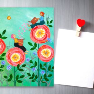 Lori Portka – Happiness Through Art – Everything is Falling into Place Magnet