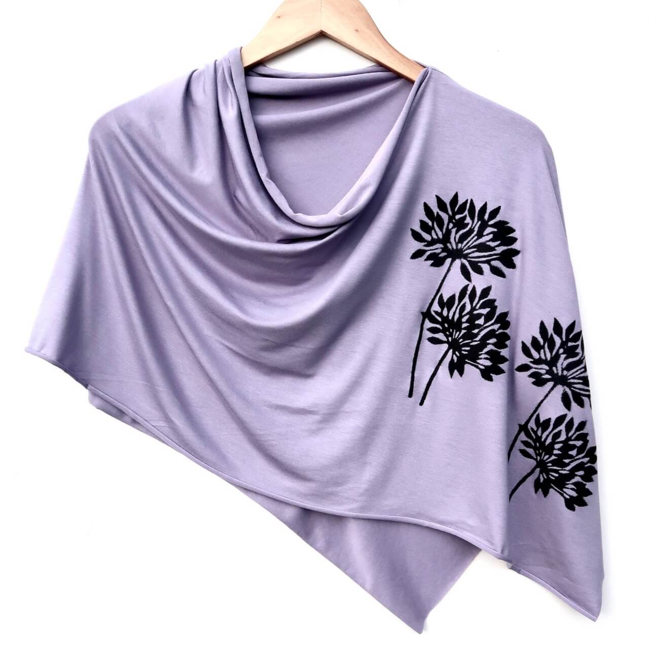 Windsparrow Poncho (black ink) Spring, Summer, Women's clothing