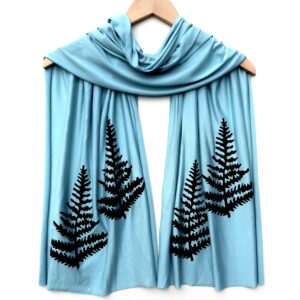 Windsparrow Studio – Botanical Scarf Collection (black ink)