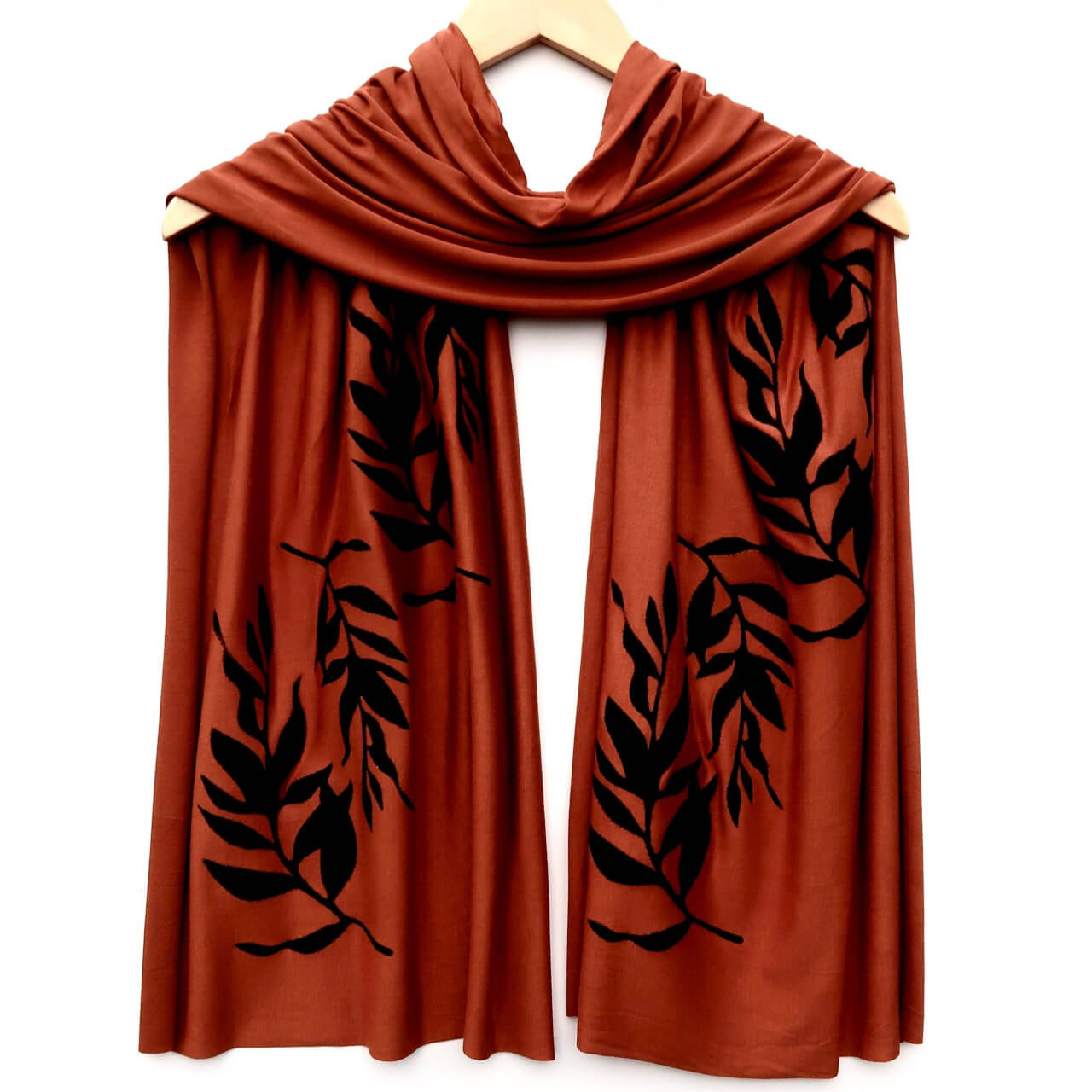 Windsparrow Studio - Botanical Scarf Collection (black ink)
