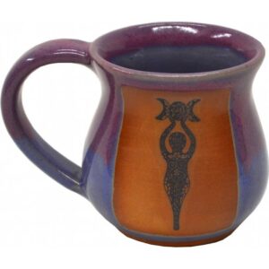 Always Azul Pottery – Goddess #4 Small 10 Oz. Mug