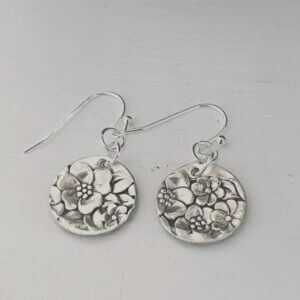 Spoon Jewelry Love Precious Flower Knife Handle Earrings