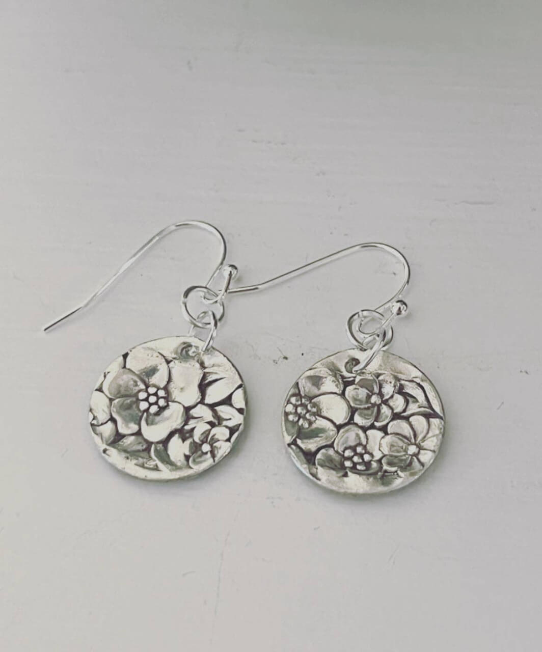 Spoon Jewelry Love Precious Flower Knife Handle Earrings