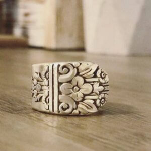 Spoon Jewelry Margate/Acadia 1938 Spoon Ring: 7