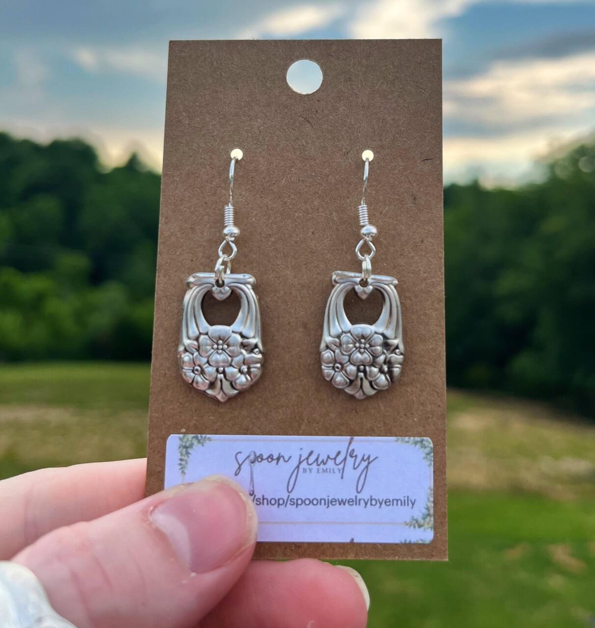 Spoon Jewelry 1941 Eternally Yours Spoon Earrings
