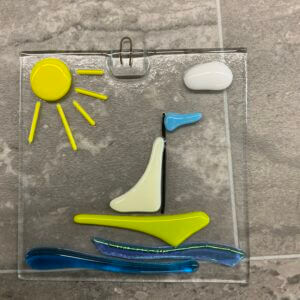JSG Sailboat Suncatcher