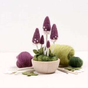 Benzie Design – Needle Felting Kit, Pixie Parasol