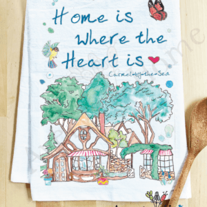 Avery’s Home – Home Is Where the Heart Is Customizable Kitchen Towel