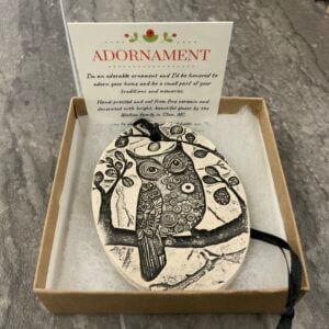 Walton Owl Adornment