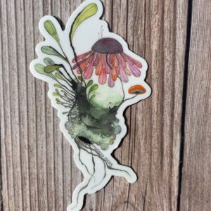 Melissa Moss Art – Garden party – Sticker