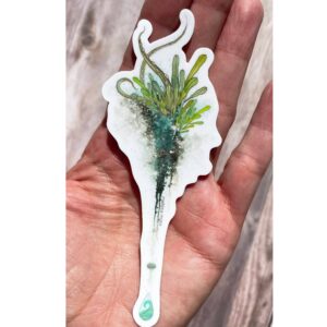 Melissa Moss Art – Just Breathe… – Elements Sticker – Water