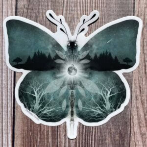Melissa Moss Art – Our Life Under the Stars – Sticker