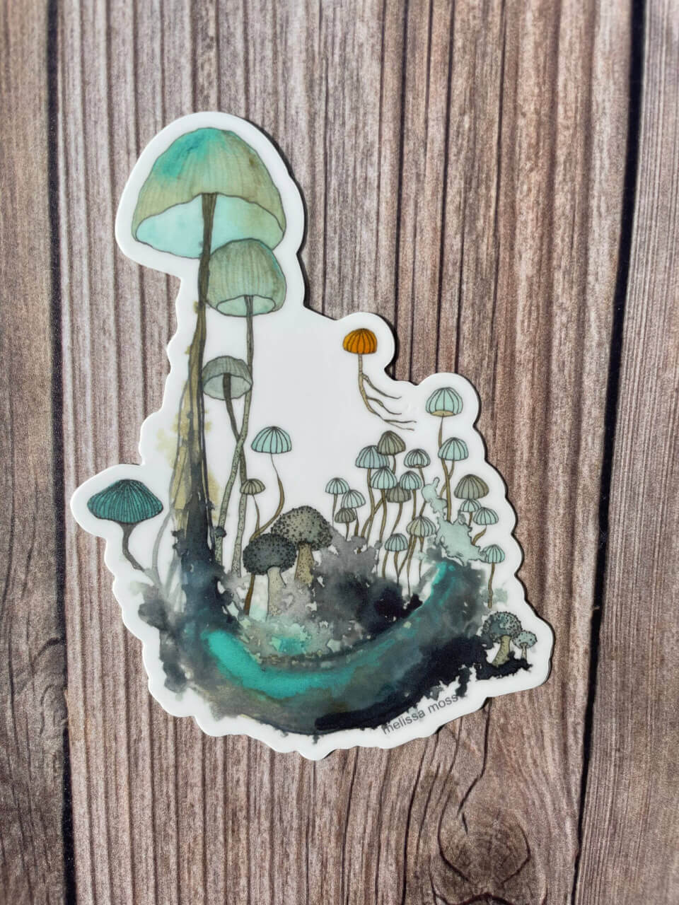 Melissa Moss Art - Renegade life - Sticker