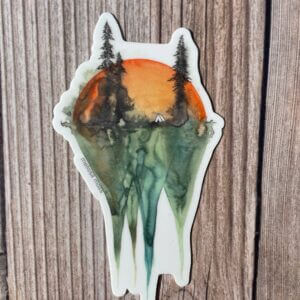 Melissa Moss Art – Sun-kissed – Sticker