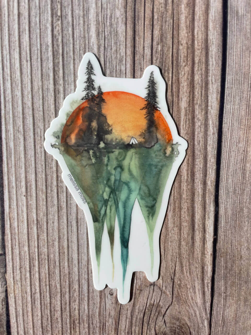 Melissa Moss Art - Sun-kissed - Sticker