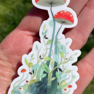 Melissa Moss Art – What a Long Strange Trip It’s Been – Sticker