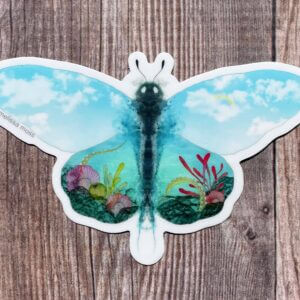 Melissa Moss Art – With Flying Colors – Sticker