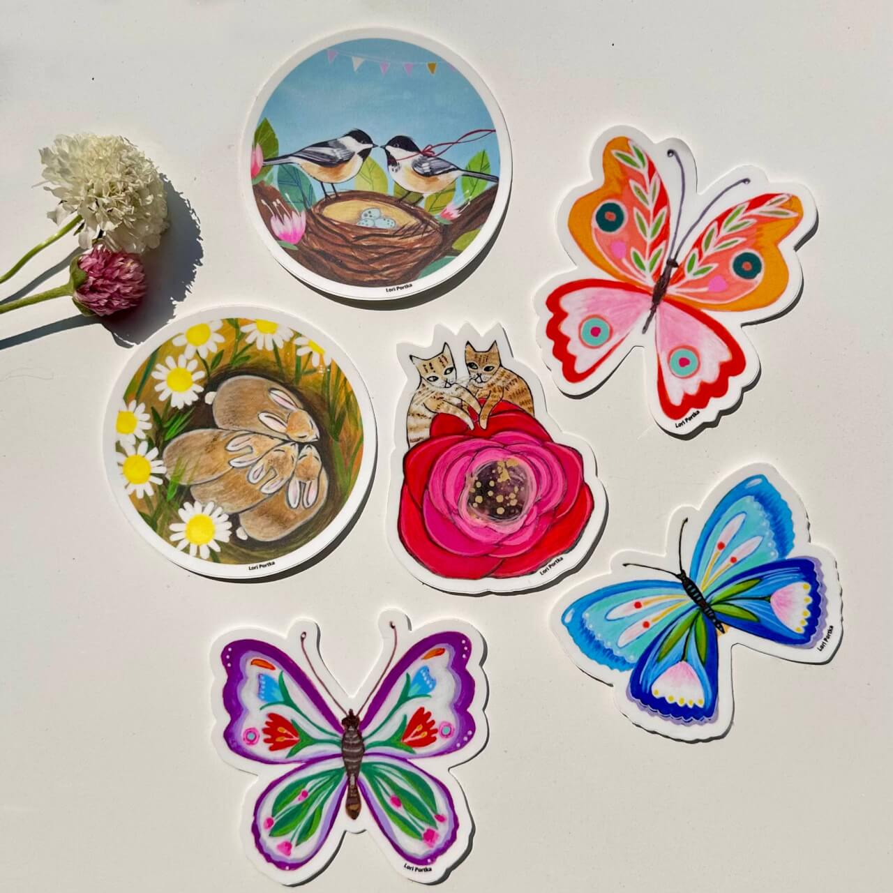 Lori Portka hummer sticker