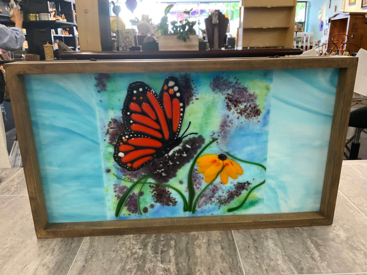 JSG Butterfly Framed