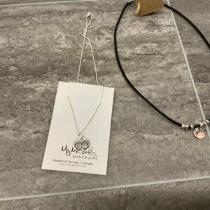 My Muse Necklace-small w/silver chain