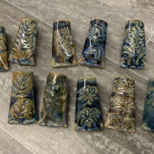 Olson Stoneware Magnet Vase