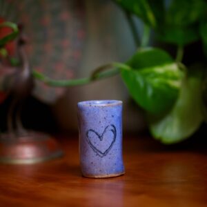 Mud & Maker – Tiny Tumblers – Heart w/ Double Lines