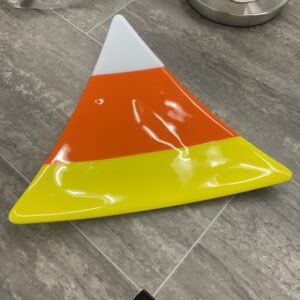JSG Candy Corn Plate