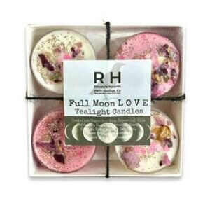 Raven’s Hearth – Full Moon Tea Light Candles Meditation + Ritual Vegan