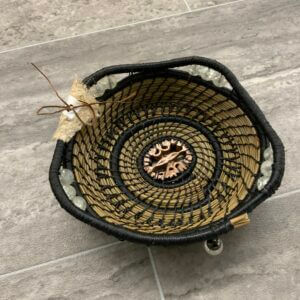 Dee Caldwell-Small Pine Needle Basket