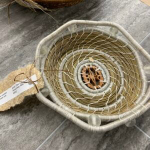 Dee Caldwell-White Pine Needle Basket