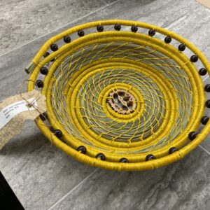 Dee Caldwell-Yellow Pine Needle Basket