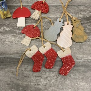 White Squirrel – Ceramic Ornaments