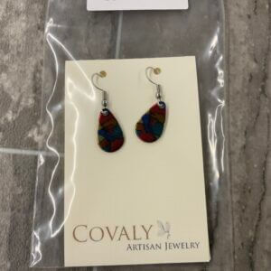 Covaly Small Teardrop Earrings