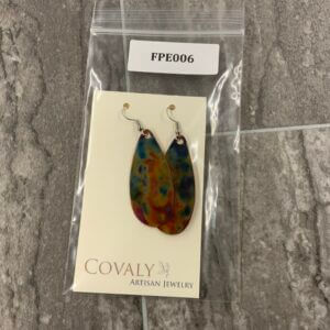 Covaly Flame Medium Earrings