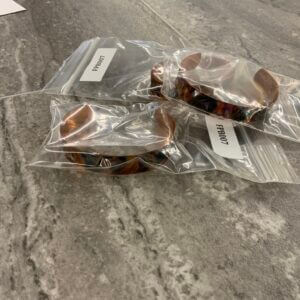 Covaly Small Flame Copper Cuff