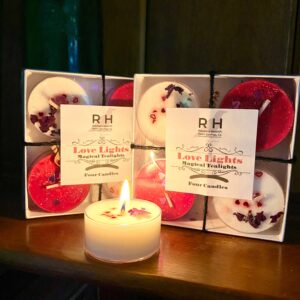Raven’s Hearth – Love Lights Tealight Candles  | Vegan