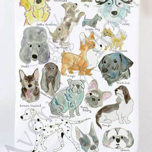 Avery’s Home – Dog Breed Kitchen Towel