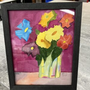 Beth Smith Watercolor Original Bouquet 1