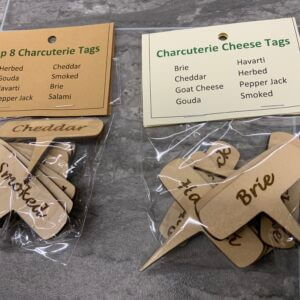 Zigzag Charcuterie Tags