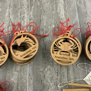 Zigzag Anacortes Ornament