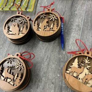 Zigzag Forest Ornament