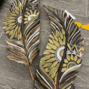 Timber Lane Feather-Sunflower